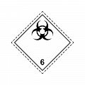 Знак опасности "Инфекционные вещества" 6 класс